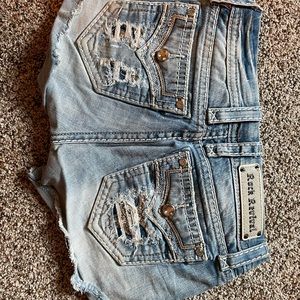 Light wash Rock Revival shorts, size 26